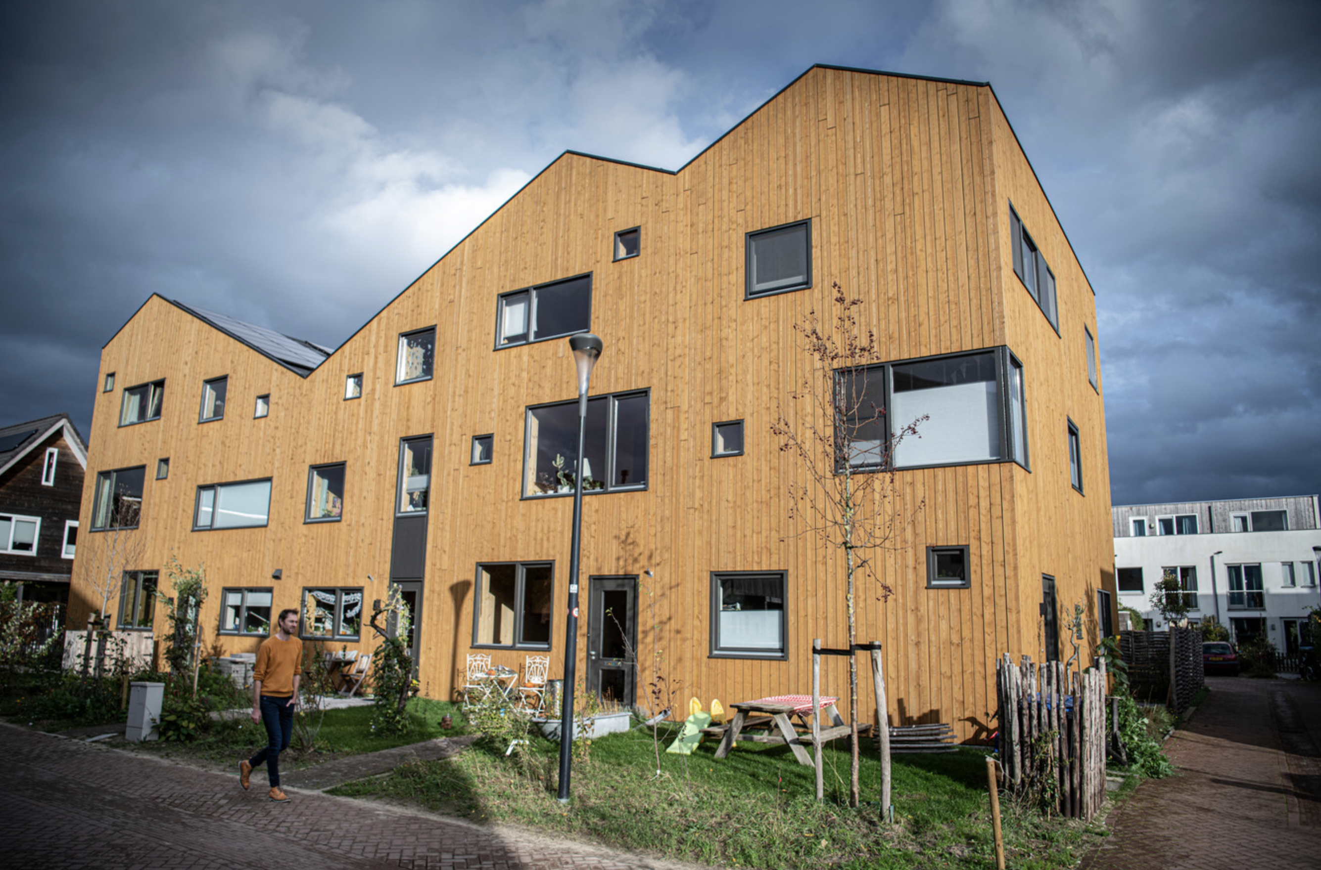 Bouwers ontketenen houten revolutie in woningbouw